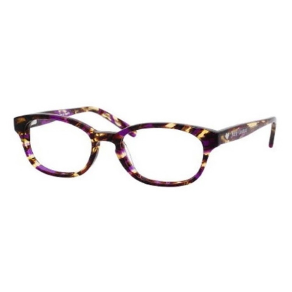 Juicy Couture Eyeglasses Frame JU 101 0ES5 49-17-135 Havana Purple Marbled Lilac